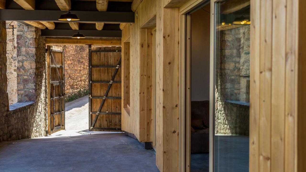 Casa Rural Cal Rossa De Taus Spa Buitenkant foto
